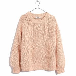 Madewell Crewneck Sweater - Blush Pink